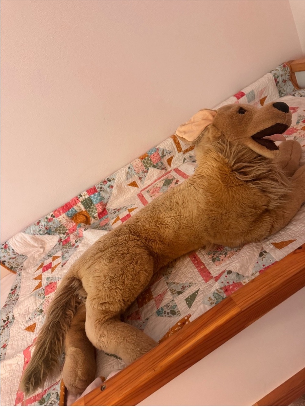 Vintage Rare Douglas 44 inch Golden retriever stuffed animal
